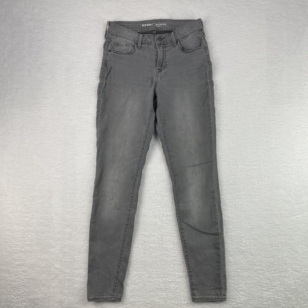 Old Navy Women's Size (4) Regular/ Rockstar Jeans/ Mid Rise/ Black